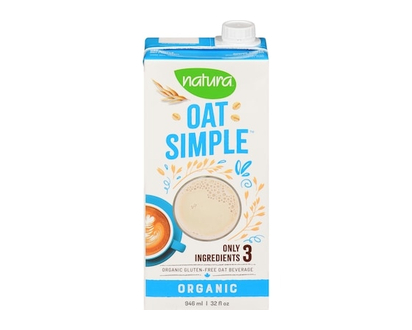 Natura Oat Simple organic gluten-free oat beverage - 946.0 ML