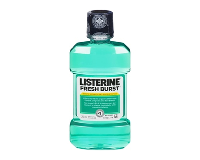 Listerine Fresh Burst Antiseptic Mouthwash 250 ML - 250 ML