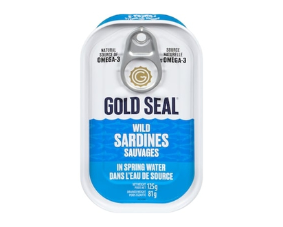 GoldSeal Sardines In Spring Water - 125.0 G