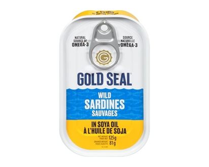GoldSeal Sardines In Soy Oil - 125.0 G