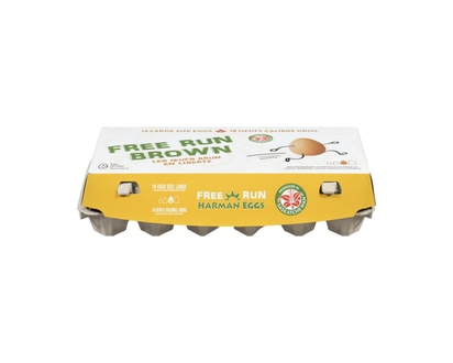 Free Run Eggs, Large - 18.0 G