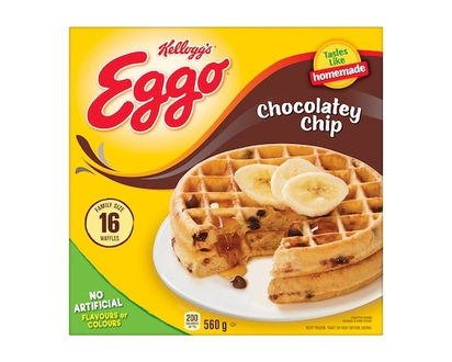 Kellogg’s Gaufres Eggo Brisures chocolatées, 16 gaufres - 560.0 G