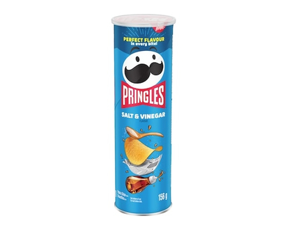Pringles Potato Chips Salt & Vinegar Flavour - 156 G