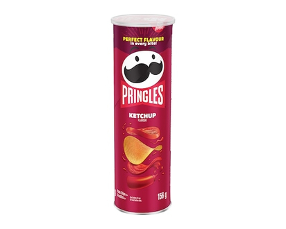 Pringles Potato Chips Ketchup Flavour - 156 G