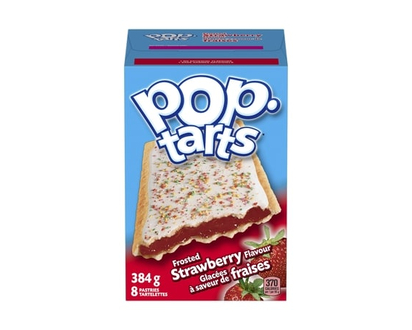 Kelloggs Poptarts Pop Tarts Frosted Strawberry - 384.0 G