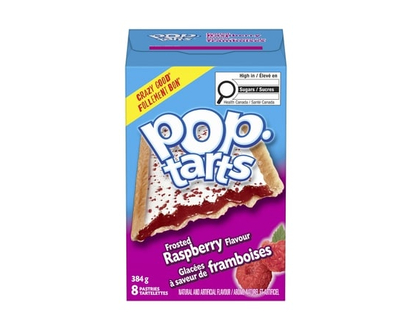 Kelloggs Poptarts Pop Tarts Frosted Raspberry - 384.0 G