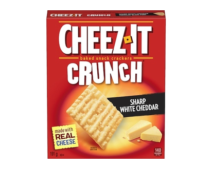 Cheez-It Crunch, Sharp White Cheddar, Baked Snack Crackers - 191.0 G