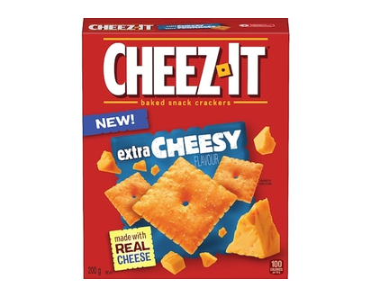 Cheez-It Baked Snack Crackers Extra Cheesy Flavour - 200.0 G