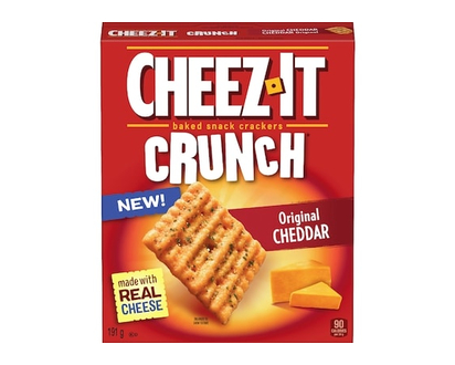 Cheez-It Baked Snack Crackers Crunch Original Cheddar - 191.0 G