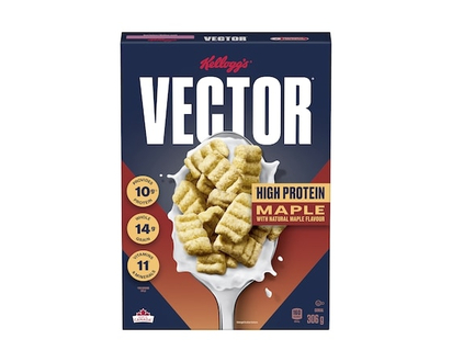 Kelloggs Vector Cereal Maple Crunch - 306 G