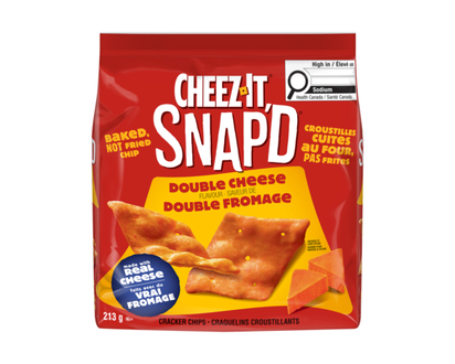 Cheez-It Crackers Double Cheese Flavour Snack - 213.0 G