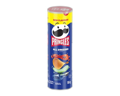 Pringles Potato Chips All Dressed Flavour - 156 G