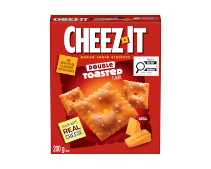 Cheez-It Baked Snack Crackers Double Toasted Flavour - 200.0 G