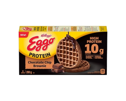 Kellogg’s Eggo Protéines gaufres brownie aux brisures de chocolat - 280.0 G