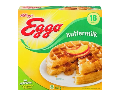 Kelloggs Eggo Waffles Buttermilk - 560.0 G