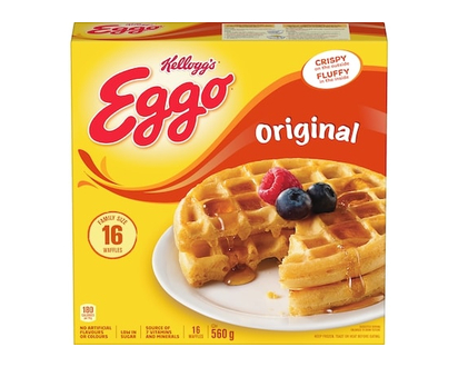 Kellogg’s Gaufres Eggo Originale, 16 gaufres - 560.0 G