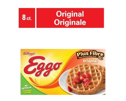 Kellogg’s Eggo Plus Fibres Originale, 8 gaufres - 280.0 G