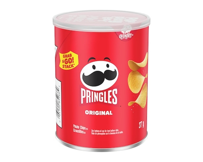 Pringles Snack Stack Potato Chips, Original (Case) - 37.0 G