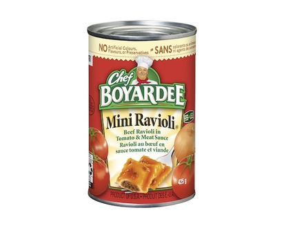 Chef Boyardee Mini, Beef Ravioli - 425.0 G