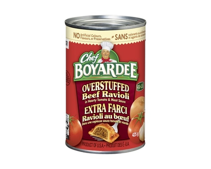 Chef Boyardee Beef Ravioli, Overstuffed - 425.0 G