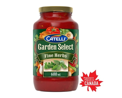 Catelli Garden Select Fine Herbs Pasta Sauce - 600.0 ML