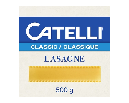 Catelli Classic, Lasagne Pasta - 500.0 G