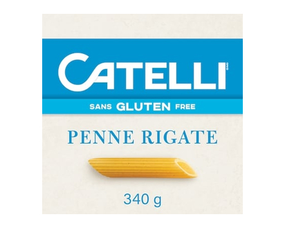 Catelli Gluten Free, Penne Rigate Pasta - 340.0 G