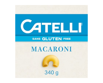 Catelli Gluten Free, Macaroni Pasta - 340.0 G