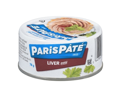 Paris Pâté Liver Spread - 78.0 G