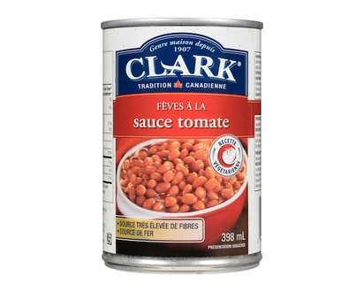 Clark Beans with Tomato Sauce - 398.0 ML