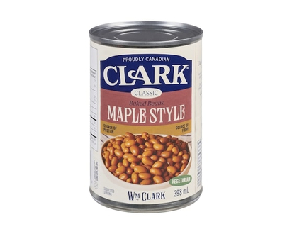 Clark CLARK FEVES SIROP D'ERABLE - 398.0 ML