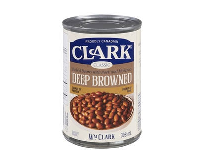 Clark Dark Brown Beans Pork - 398.0 ML