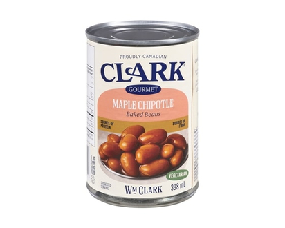 Clark Fèves érable et chipotle - 398.0 ML