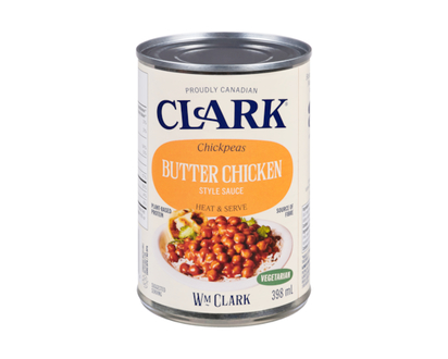 Pois chiches sauce style poulet au beurre - 398.0 ML