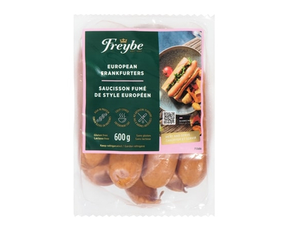 Freybe European Frankfurters - 600.0 G