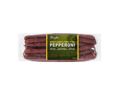 Freybe Dry Pepperoni Sticks, Honey Garlic - 500.0 G