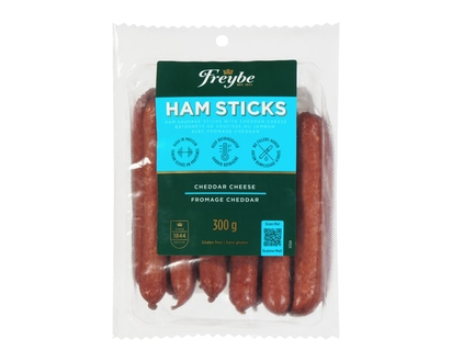 Ham Sausage Sticks With Cheddar Cheese - 300.0 G