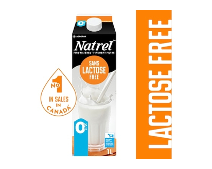 Natrel Lactose Free Fat Free Skim 0% Dairy Product (1L) - 1.0 L