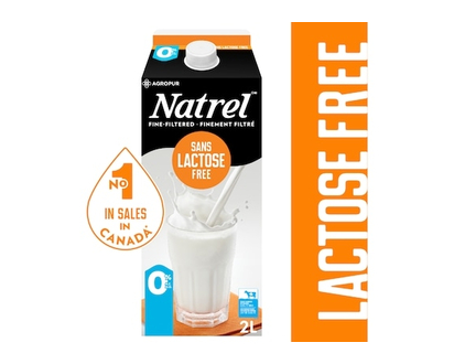 Natrel Produit laitier sans lactose sans gras écrémé 0% (2L) - 2.0 L