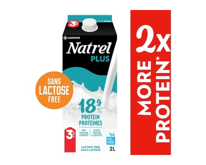 Natrel 3.25% Lactose Free Enriched Milk - 2.0 L