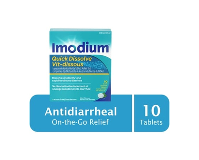 Imodium Quick Dissolve Diarrhea Relief - 10.0 EA