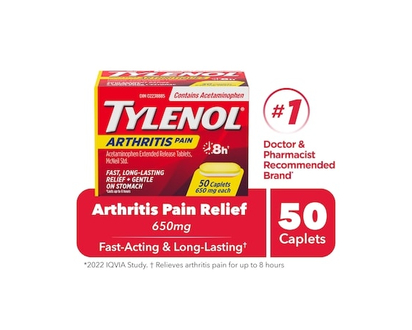 Tylenol Arthritis Pain, Fast & Long Lasting - 50.0 EA