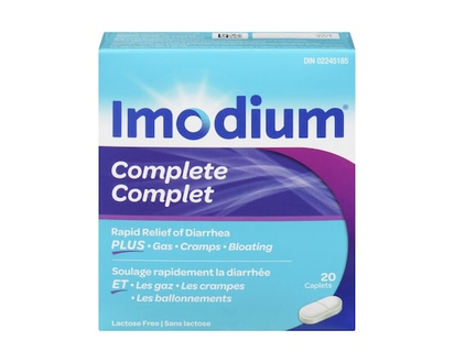 Imodium Complete, Diarrhea Plus Gas - 20.0 EA