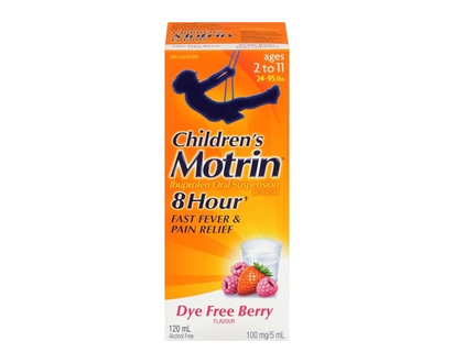 Motrin Children's Fever & Pain Relief Liquid - 120.0 ML
