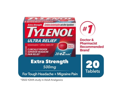 Tylenol Ultra Relief - 20.0 EA