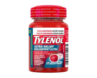 Tylenol Ultra Relief, EZ Open - 120.0 EA