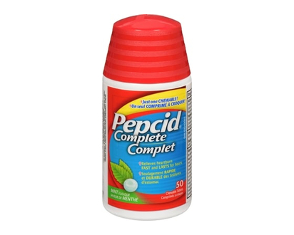 Pepcid Complete Chewable Tablets Mint Flavour - 50.0 EA