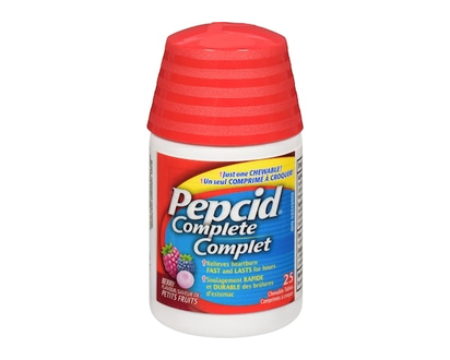 Pepcid Complete Berry Flavour 25 Chewable Tablets - 25.0 EA
