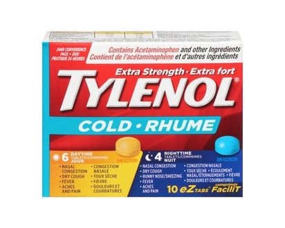 Tylenol Cold, Extra Strength - 10.0 EA