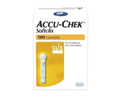 Lancettes Accu-Chek® Softclix - 100 CHA